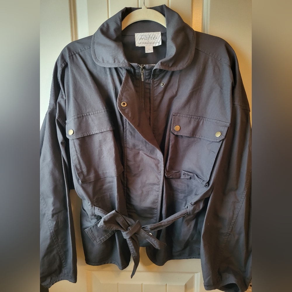 MARE MARE × Anthropologie Dolman Sleeve Belted Utility Jacket M - Picture 14 of 14